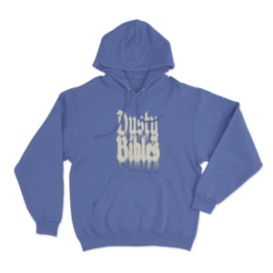 Dusty Bibles Unisex Hoodie Blue