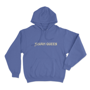 Josiah Queen Unisex Hoodie Blue
